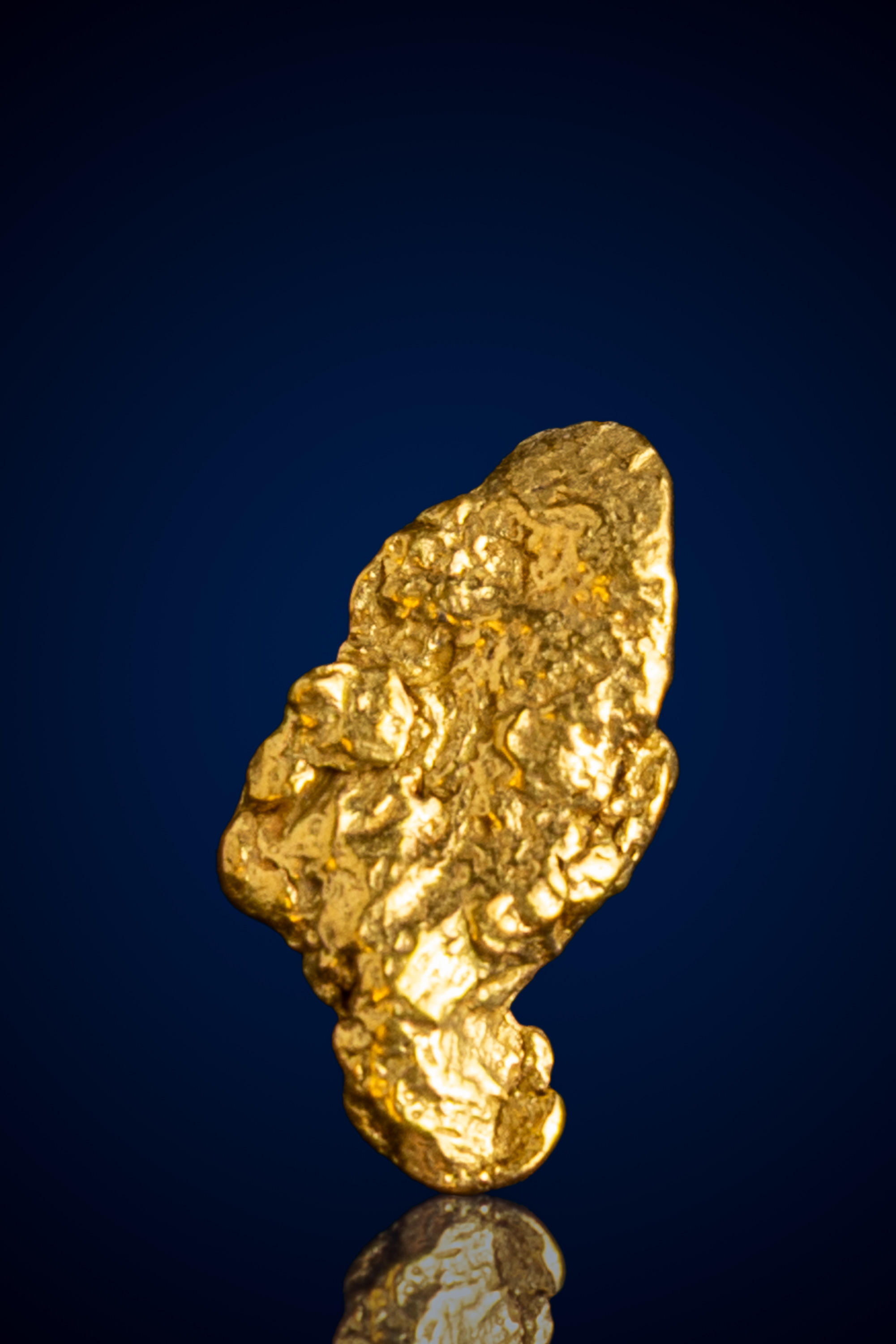 Radiant, Contoured Natural Gold Nugget - Alaska - 2.57 grams (image for) Radiant, Contoured Natural Gold Nugget - Alaska - 2.57 grams